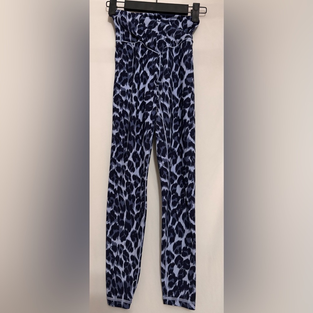 Aerie Blue Abstract Pattern Leggings